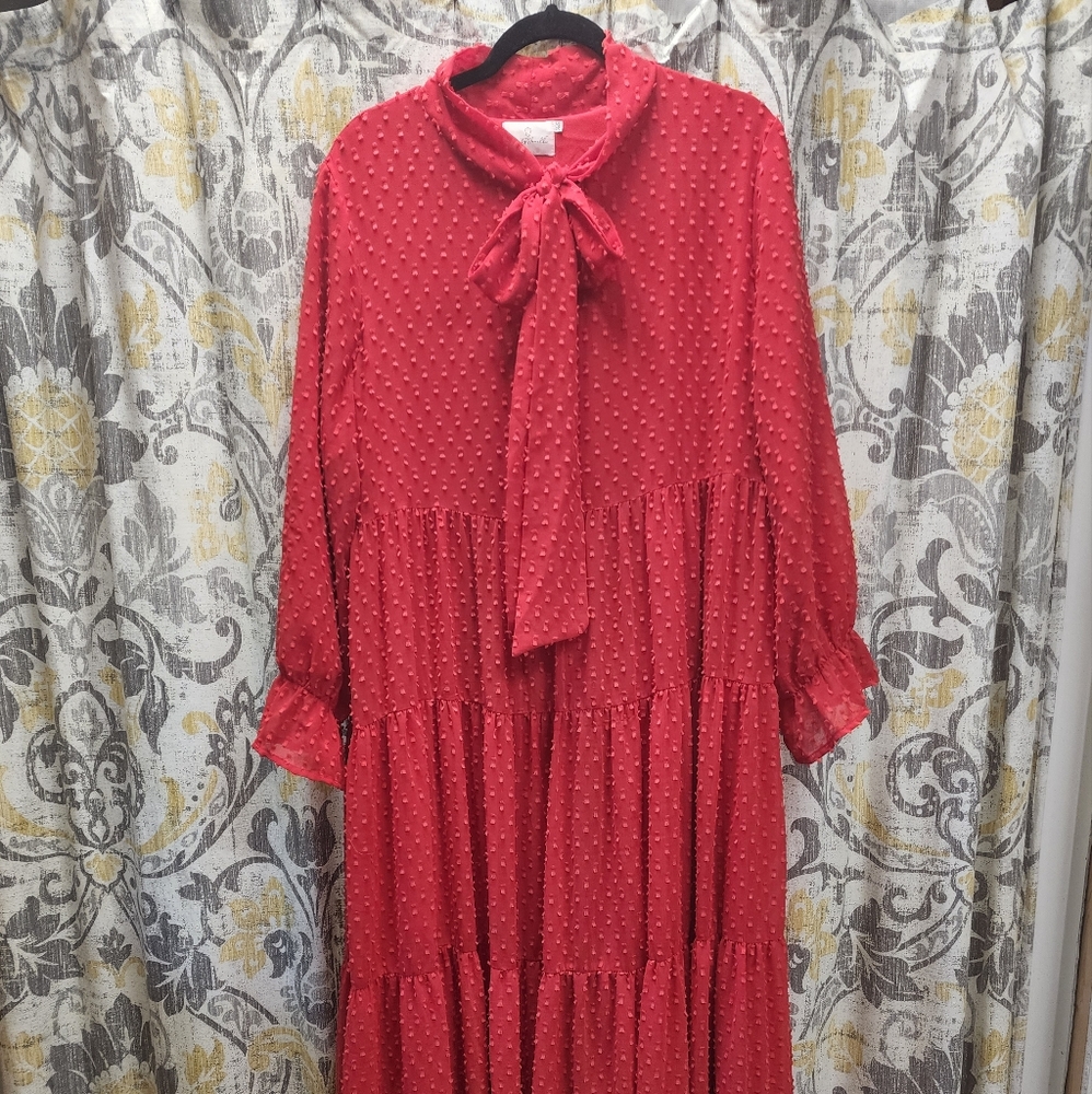 SOLD ❤️Radiant rose dress❤️ - Picture 1 of 4